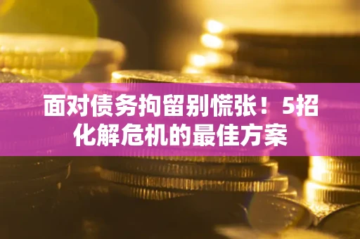 武汉面对债务拘留别慌张！5招化解危机的最佳方案