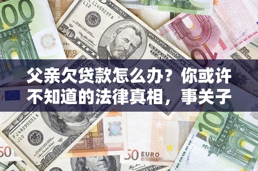 武汉父亲欠贷款怎么办？你或许不知道的法律真相，事关子女未来