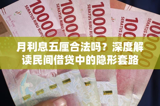 武汉月利息五厘合法吗？深度解读民间借贷中的隐形套路