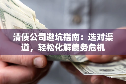 武汉清债公司避坑指南：选对渠道，轻松化解债务危机