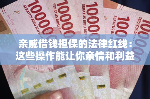 武汉亲戚借钱担保的法律红线：这些操作能让你亲情和利益两不误