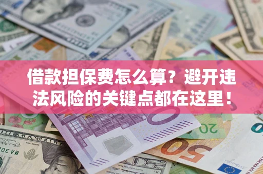 武汉借款担保费怎么算？避开违法风险的关键点都在这里！